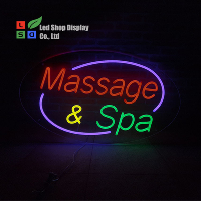 12V LED Neon Signs Light Customized for Message Spa Wall Or Indoor Decoration Signs (Światło neonowe oświetlenie 12V LED)
