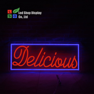 Wspaniałe LED Neon Sign Akrylowe Ściany Montowanie Dekoracja Wewnętrzna