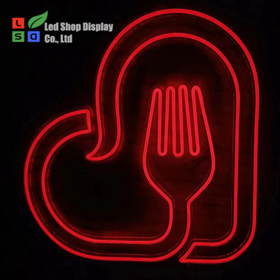 Zindywidualizowana restauracja lub bar LED Neon Sign Dekoracja w pomieszczeniach i na zewnątrz Akrylowy DC12V